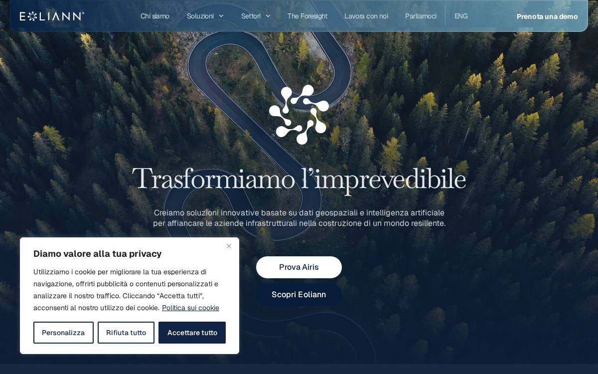 Eoliann website preview