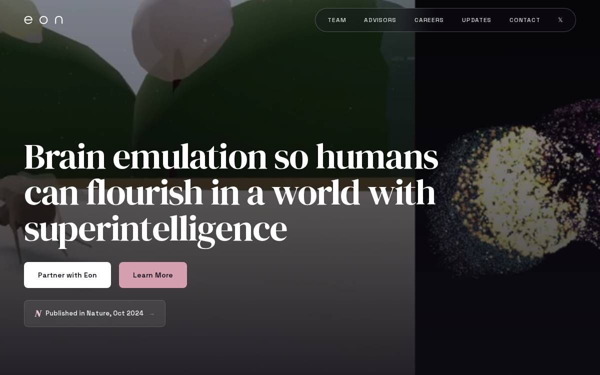 Eon website preview