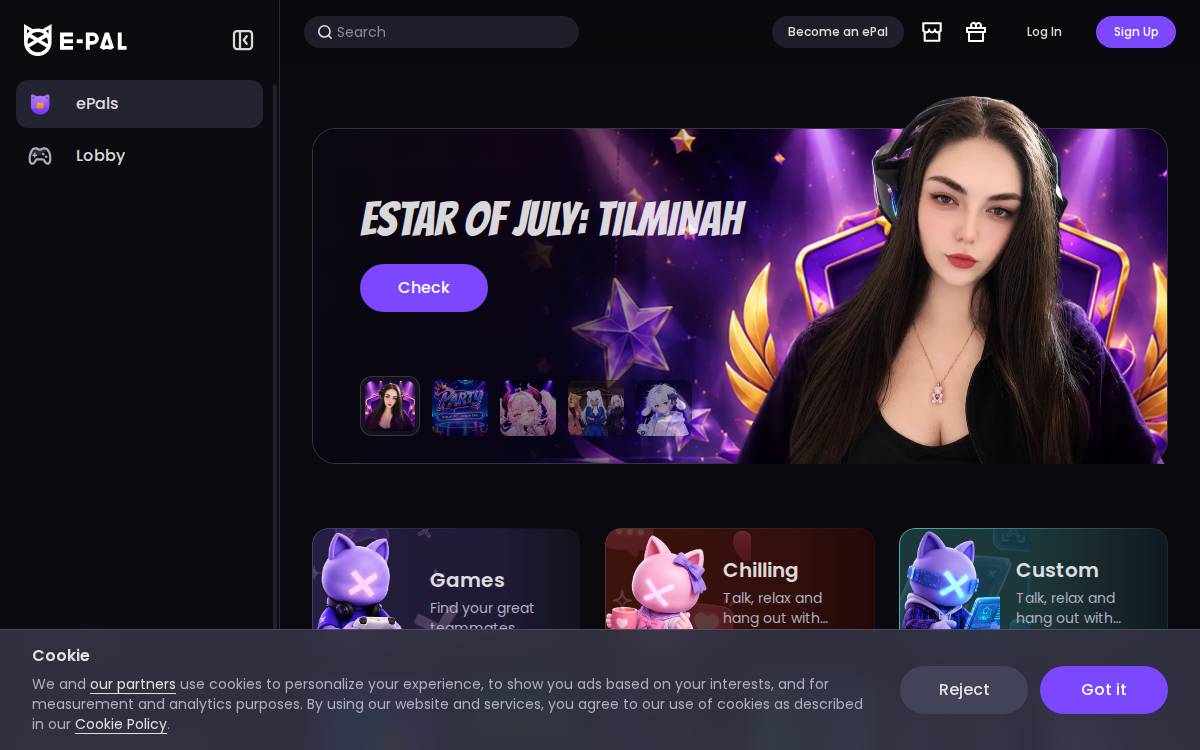 EPAL, INC. website preview