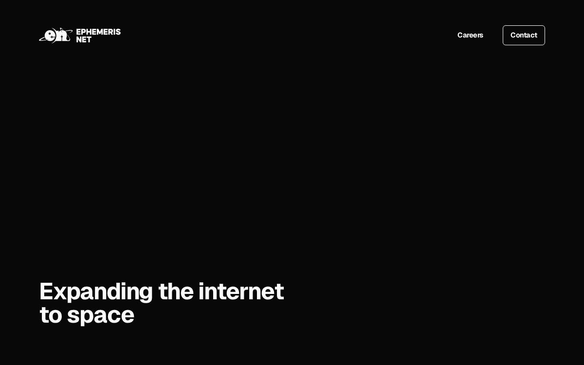 Ephemeris website preview