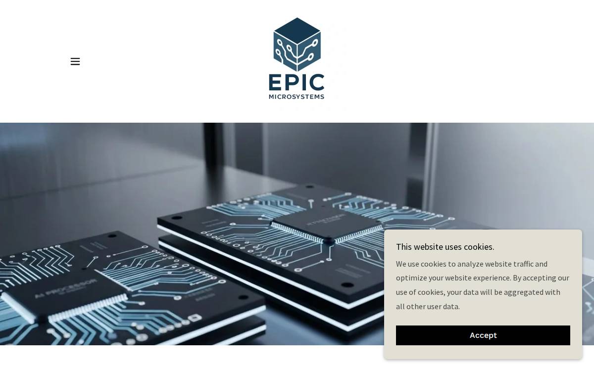 EPIC Micro website preview