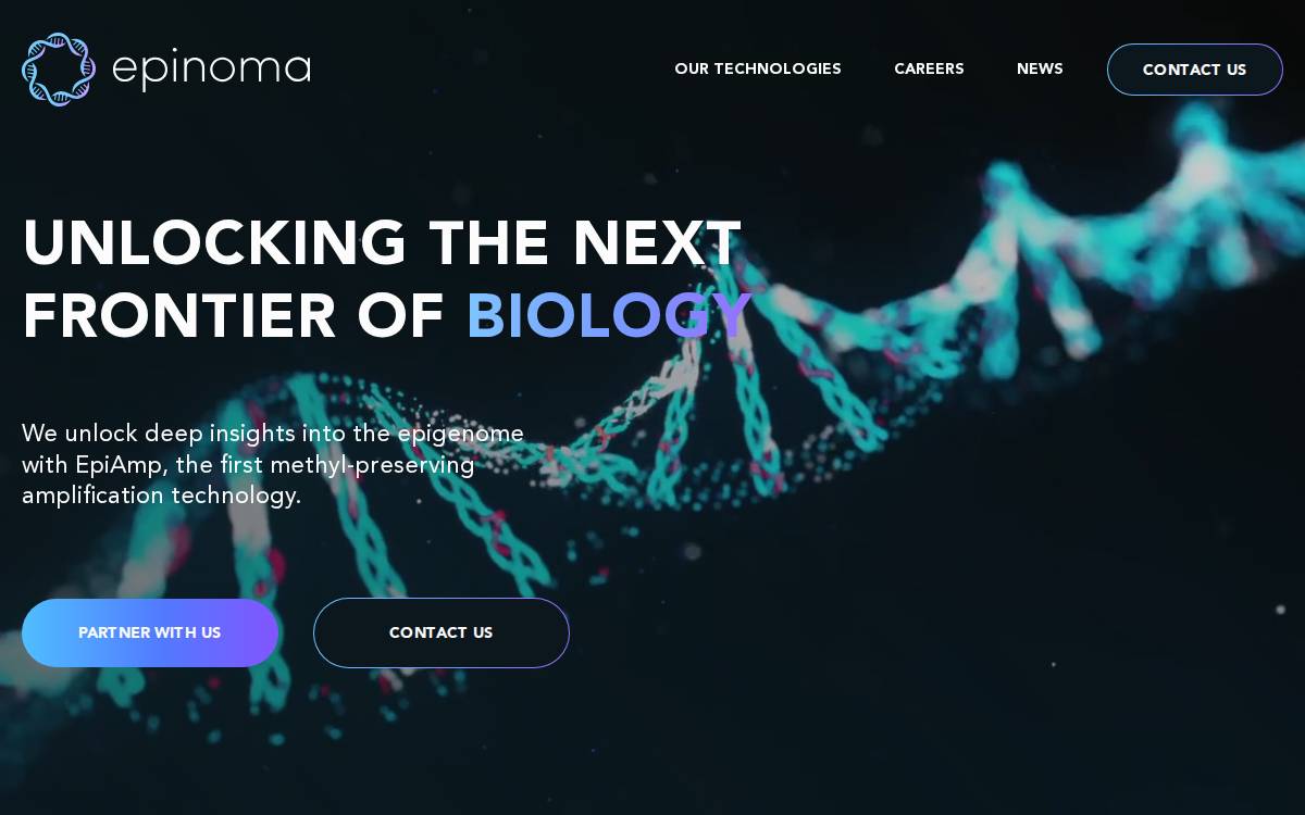 Epinoma website preview