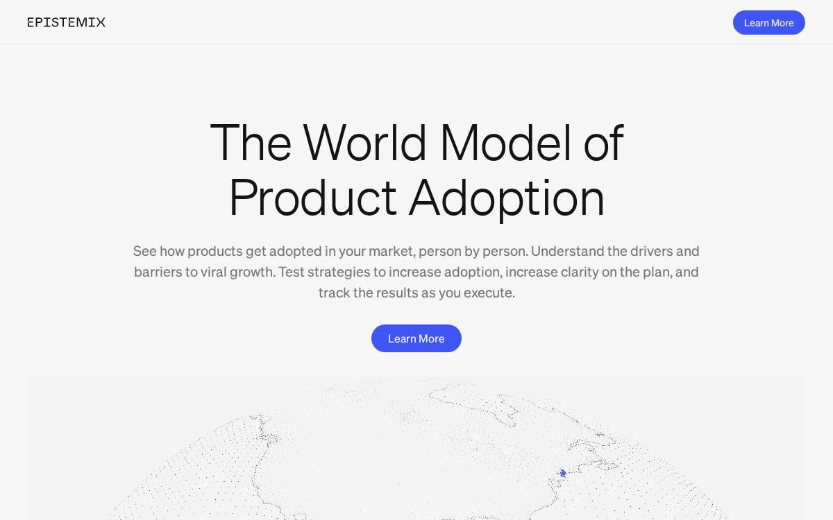 Epistemix Software website preview