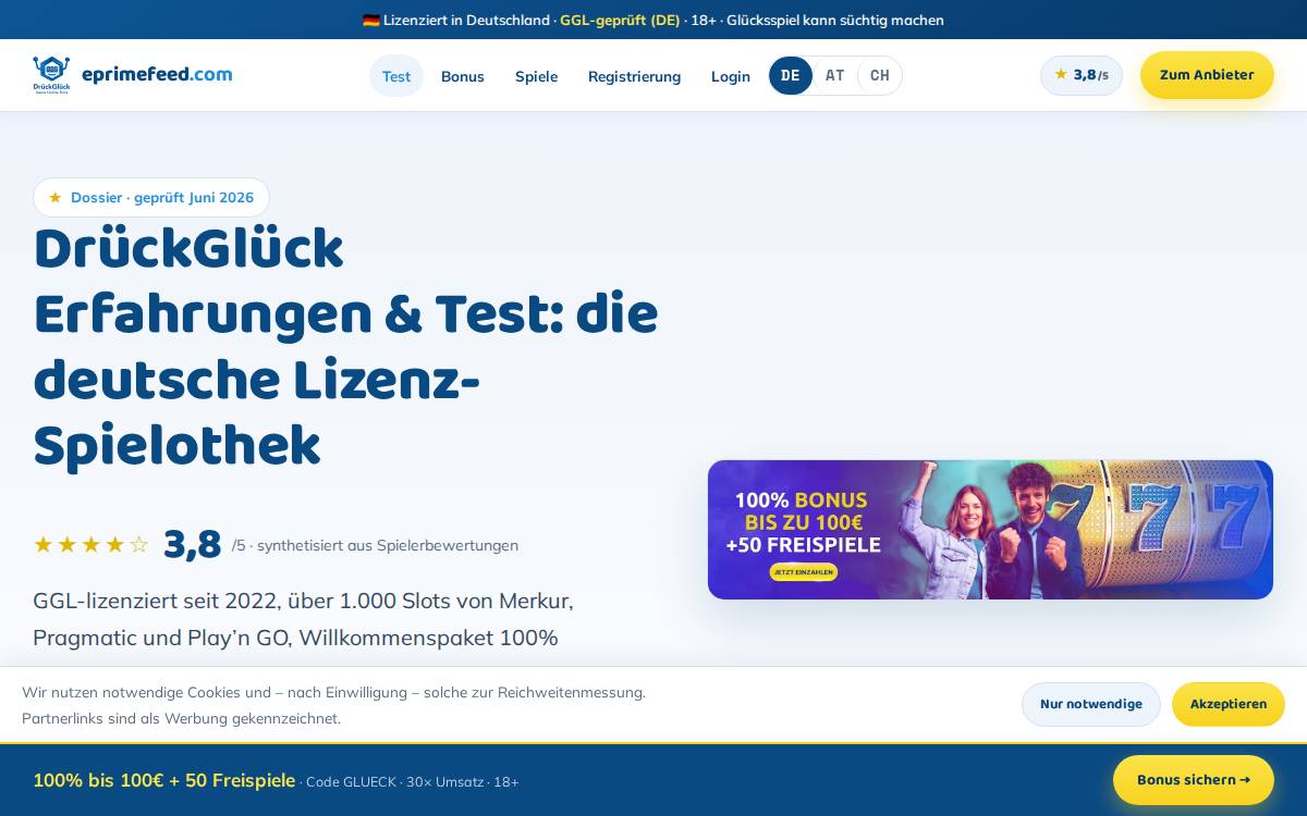 Eprimefeed website preview