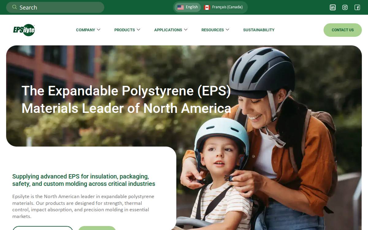 Epsilyte Holdings website preview