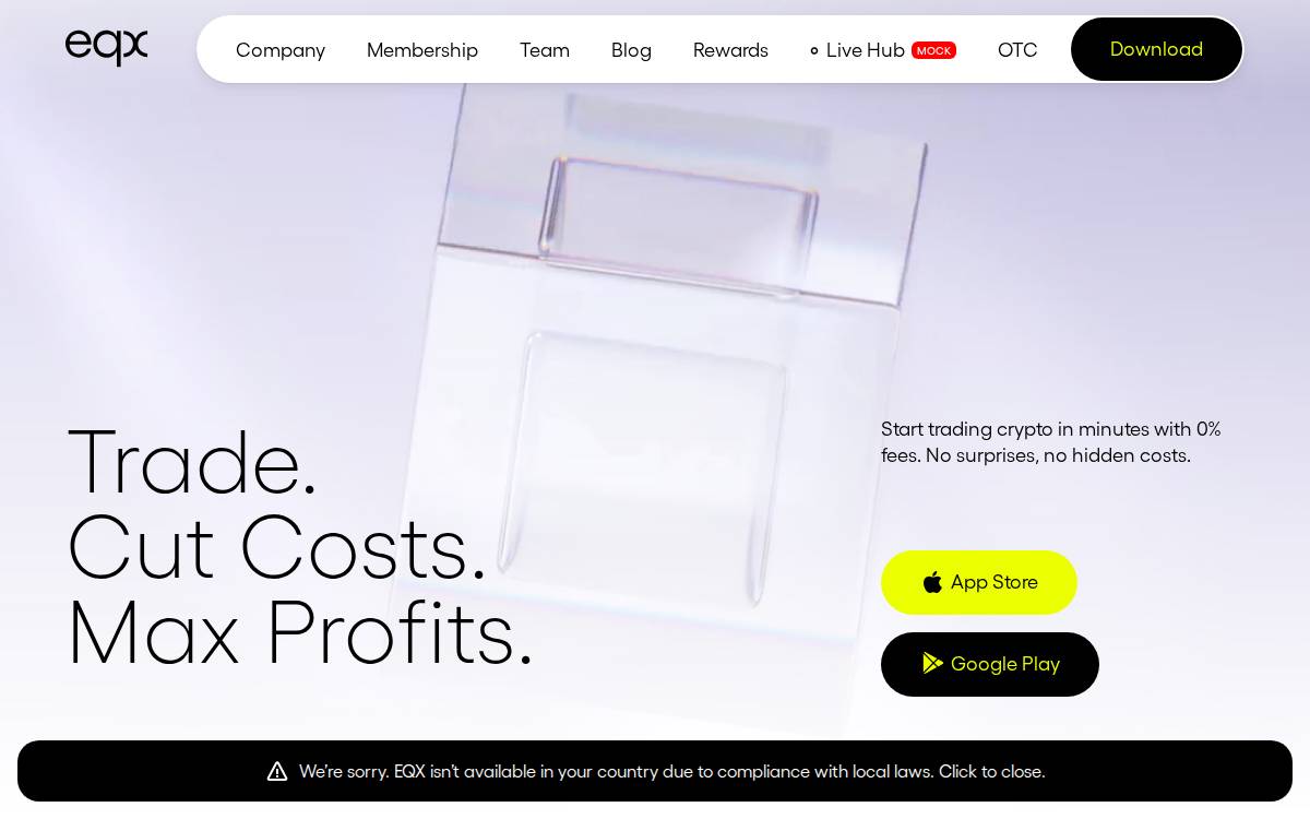 Eq website preview