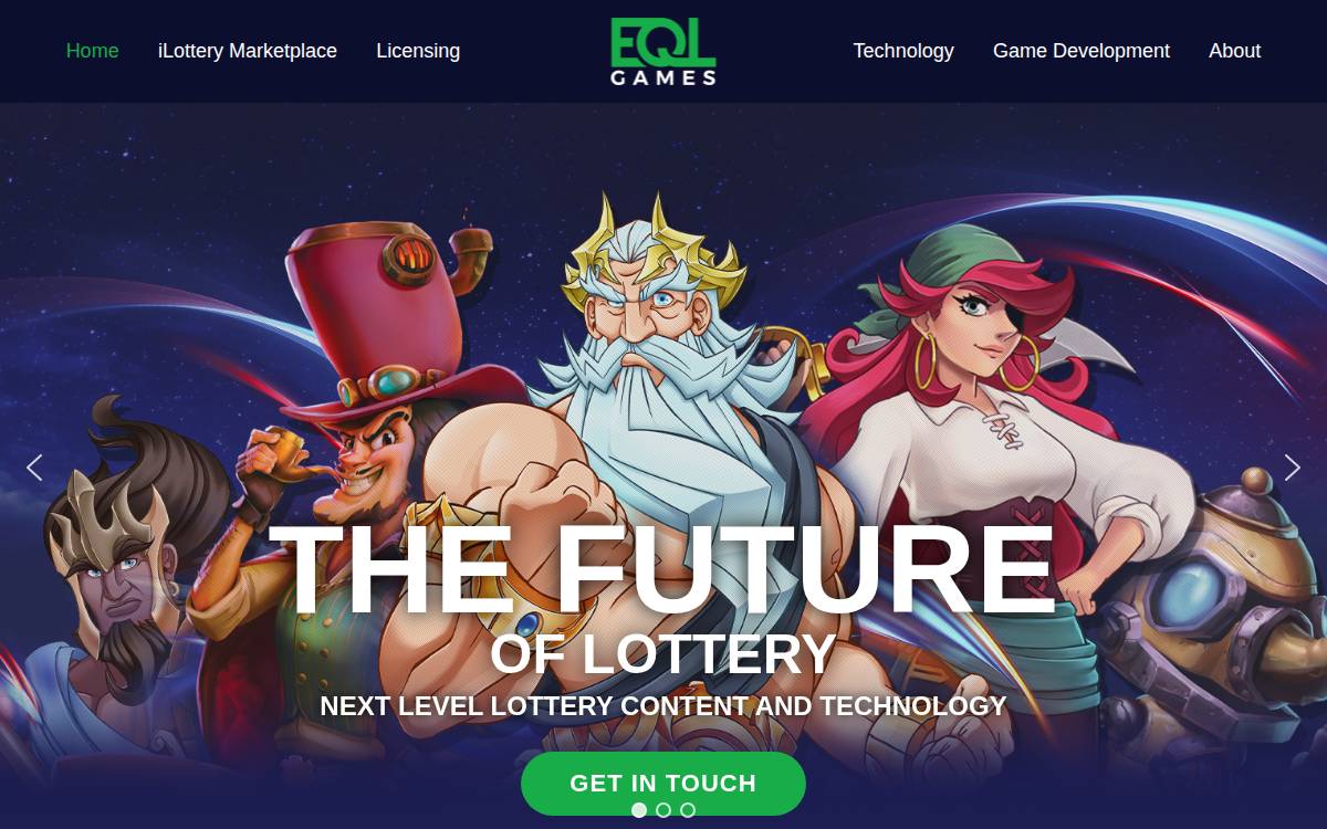 EQL Games website preview