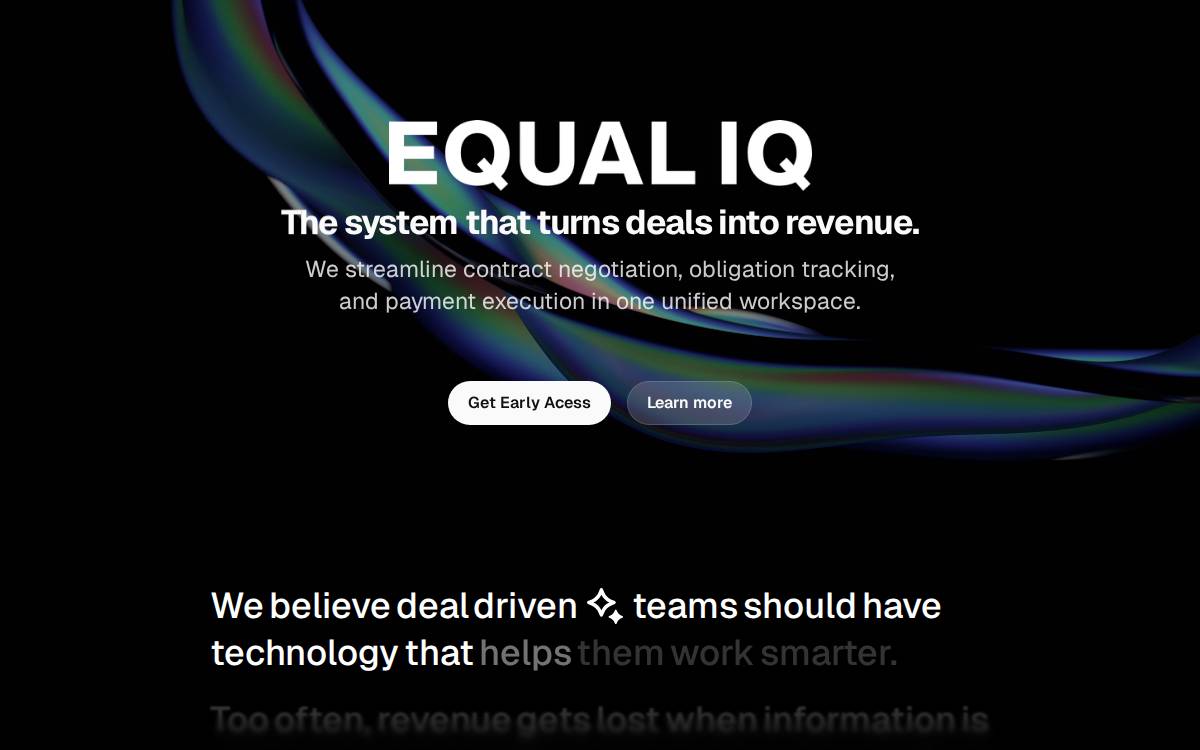 Equal IQ website preview