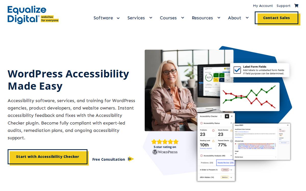 Equalize Digital website preview
