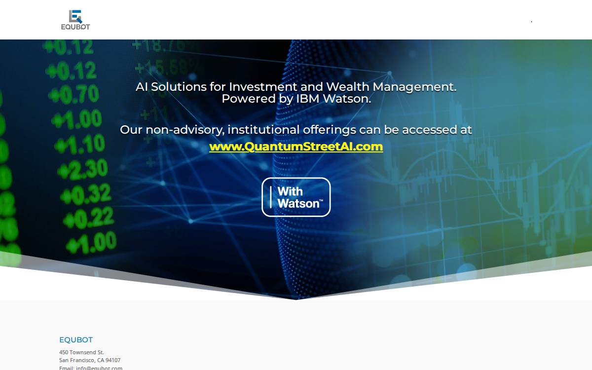 Equbot website preview