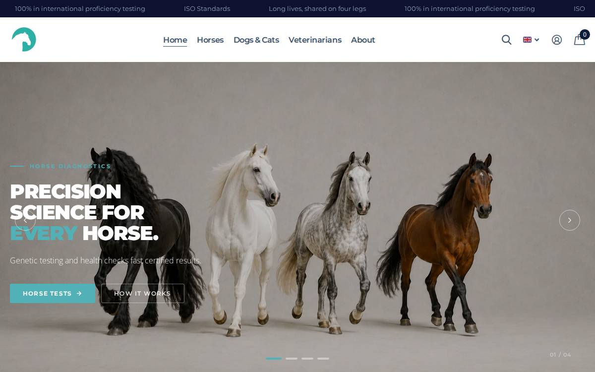 Equigerminal website preview