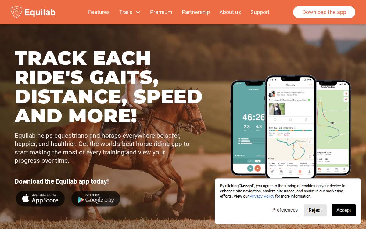 Equilab website preview