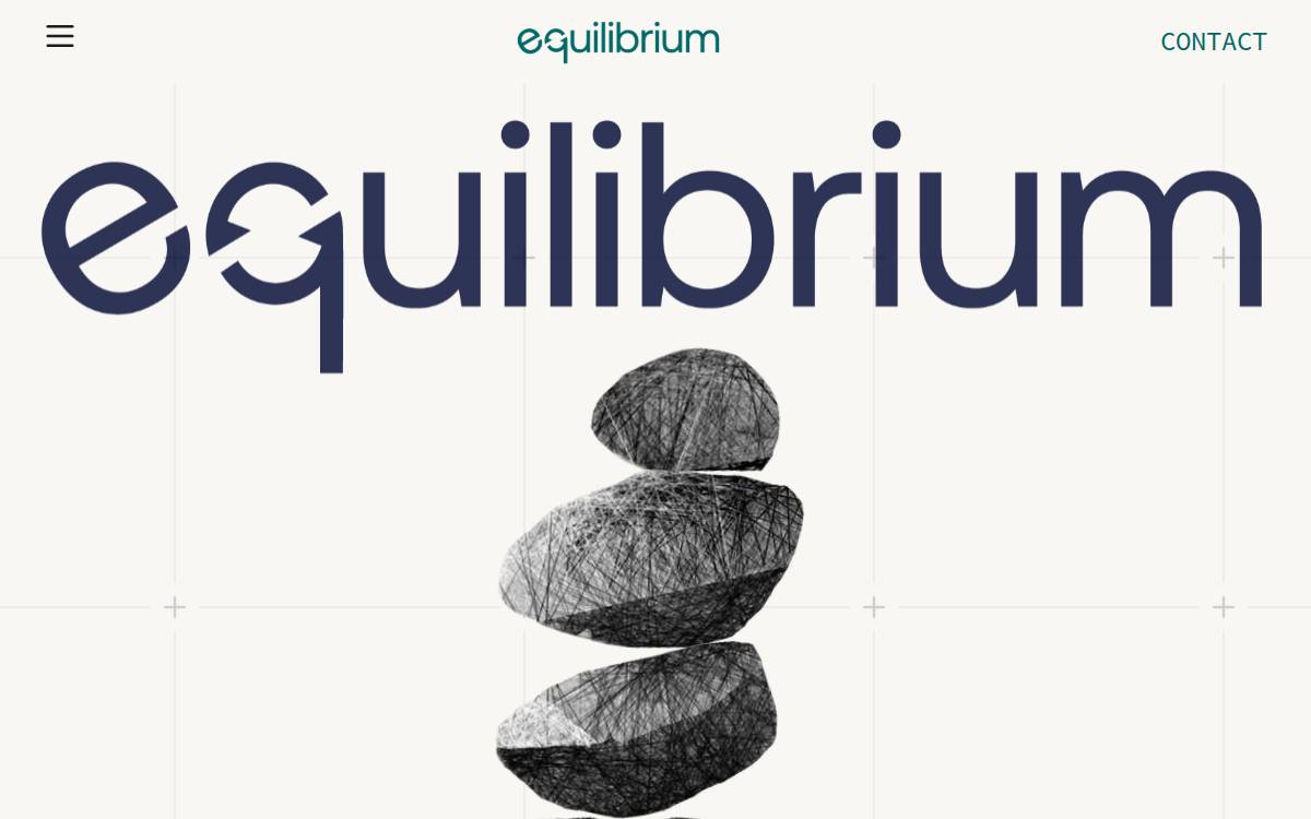 Equilibrium website preview