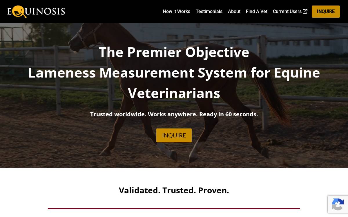 Equinosis website preview