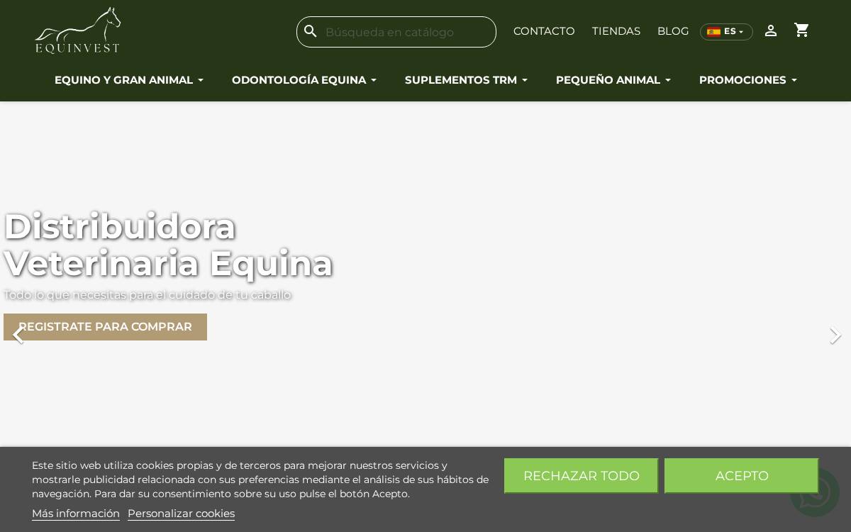 Equinvest website preview