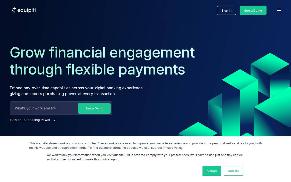 equipifi website preview