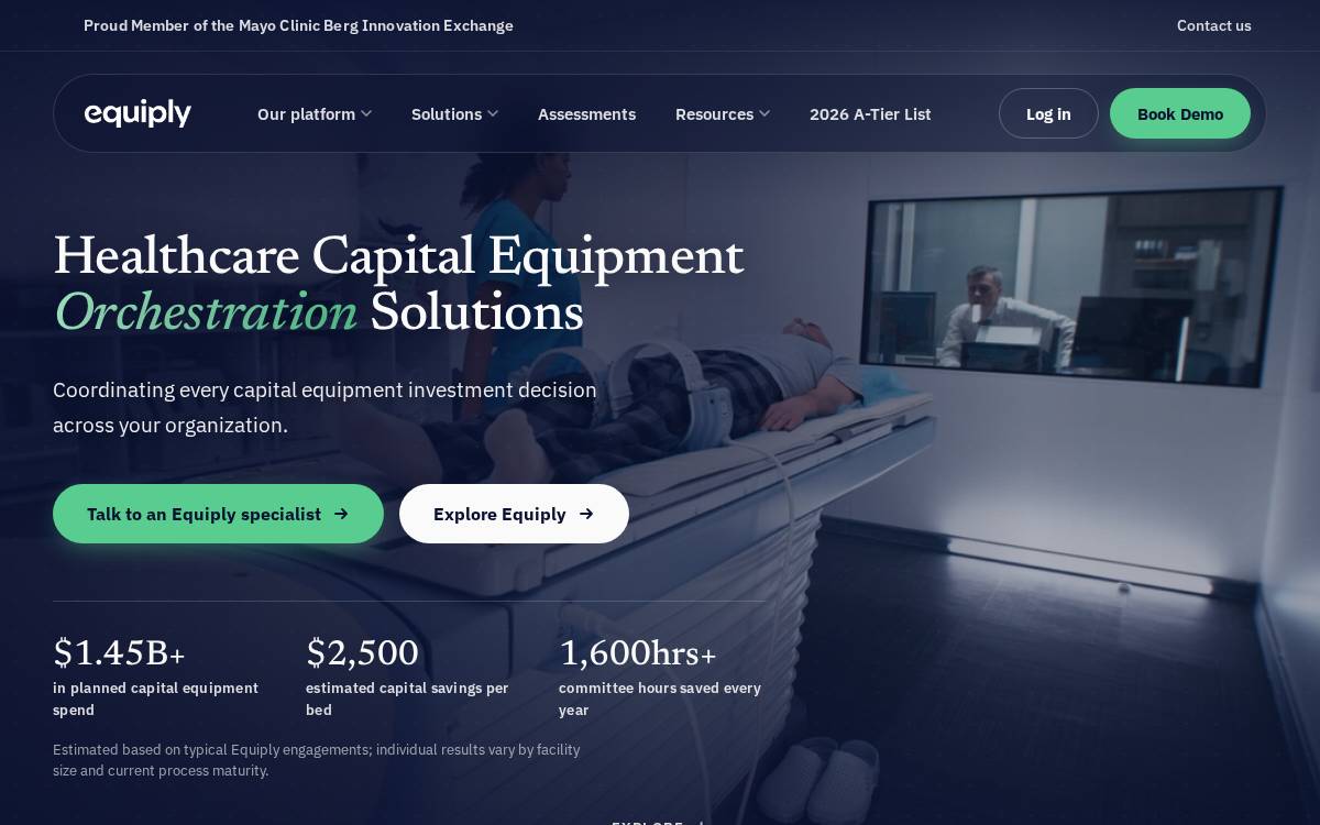 equiply website preview