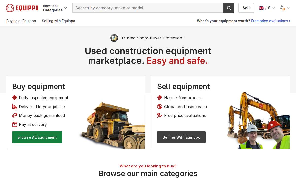 Equippo AG website preview