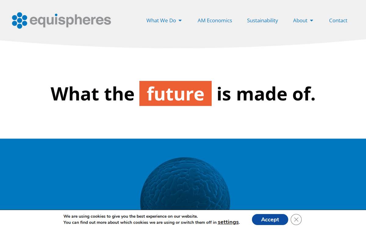 Equispheres website preview