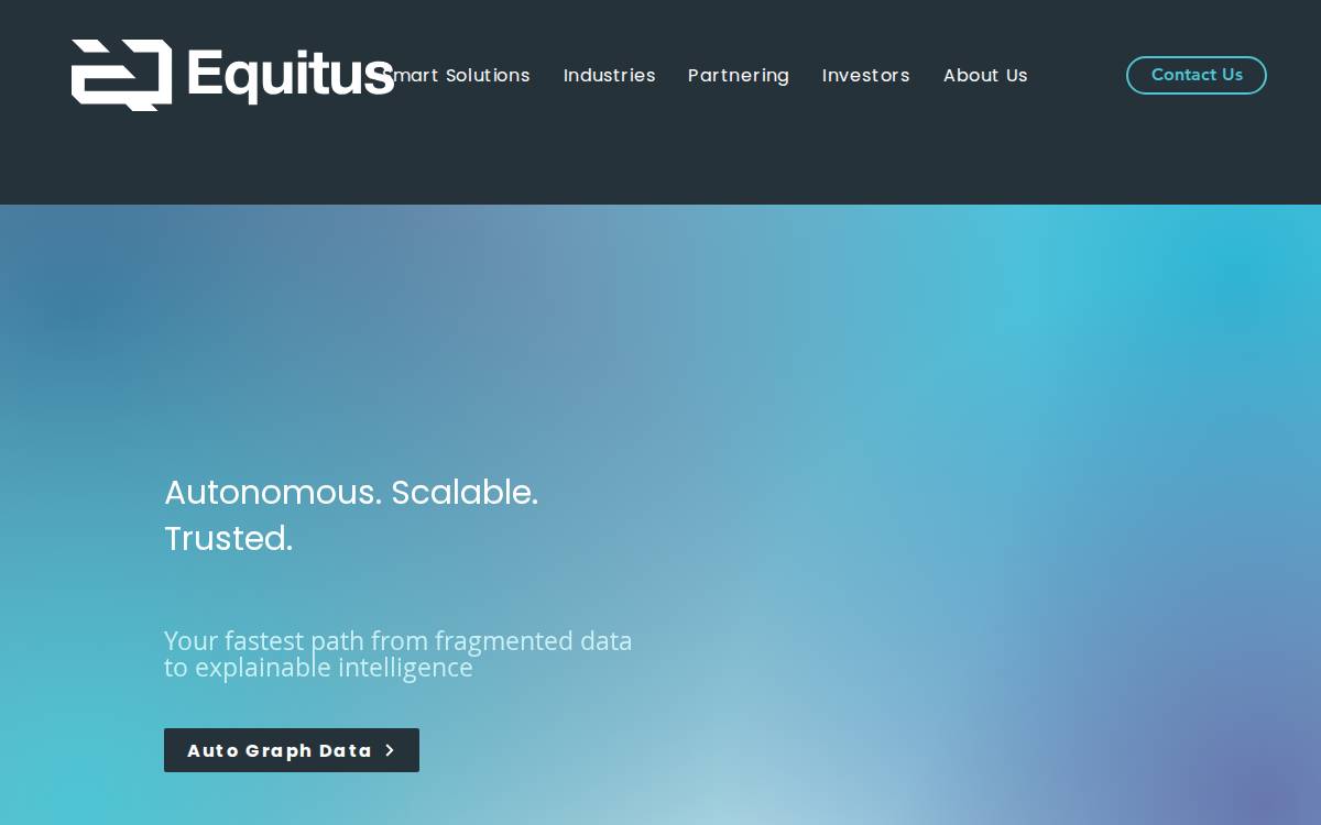 Equitus website preview
