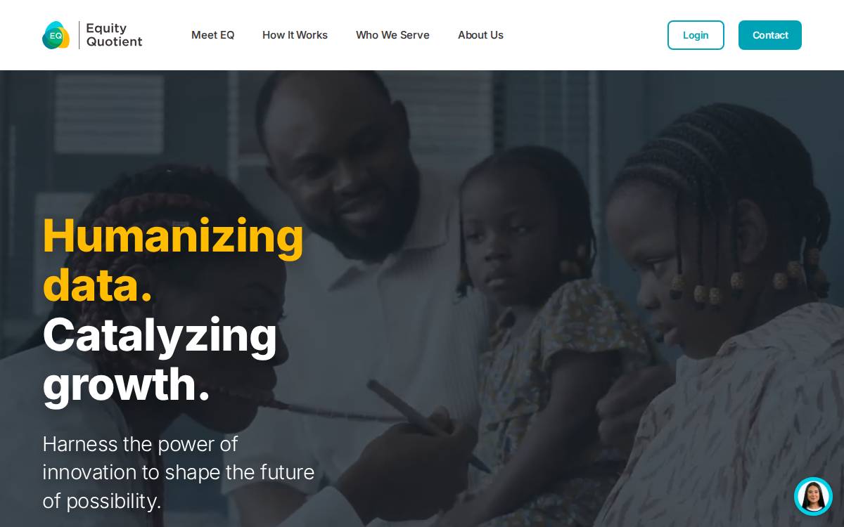 Equityquotient website preview