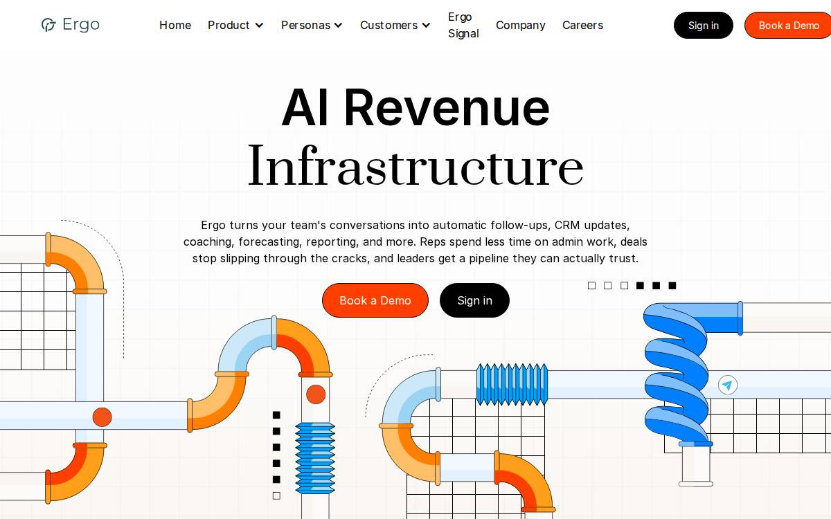 Ergo website preview
