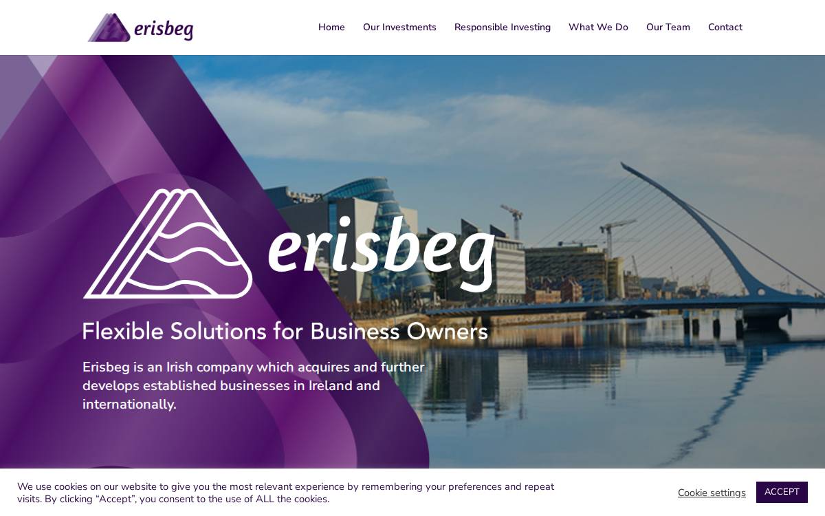 Erisbeg website preview