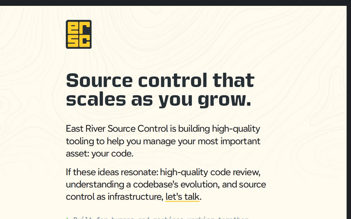 Ersc website preview