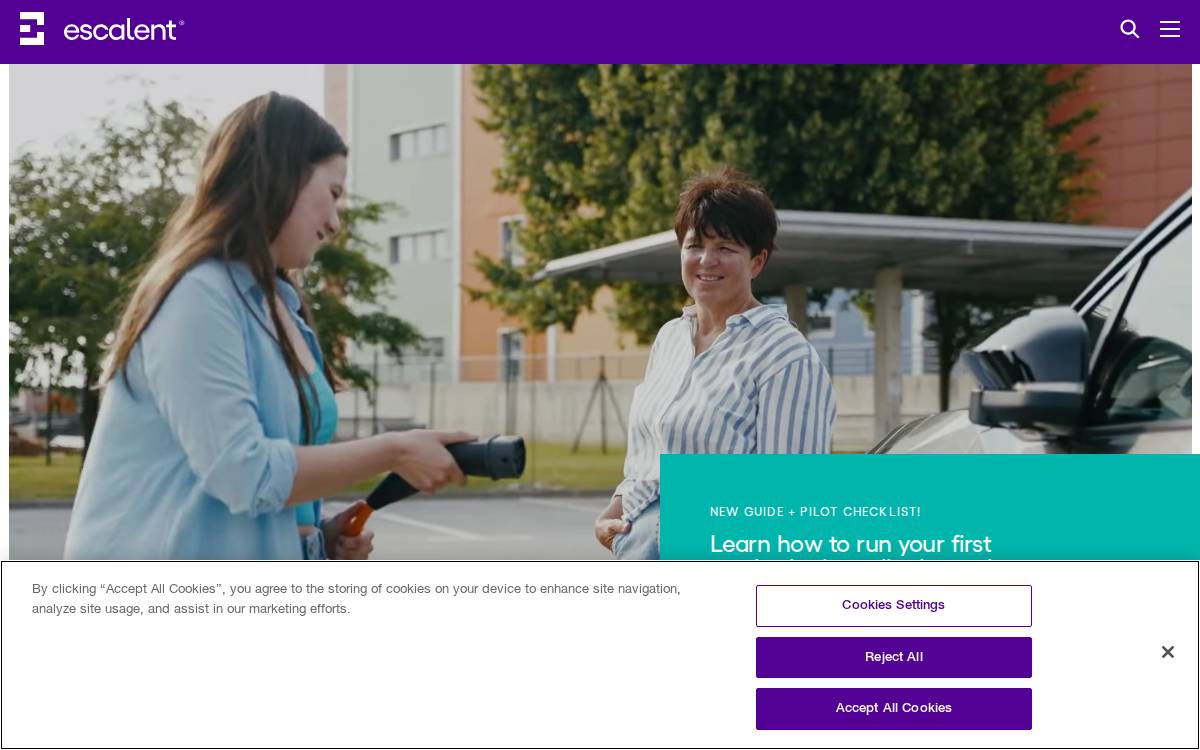 Escalent website preview