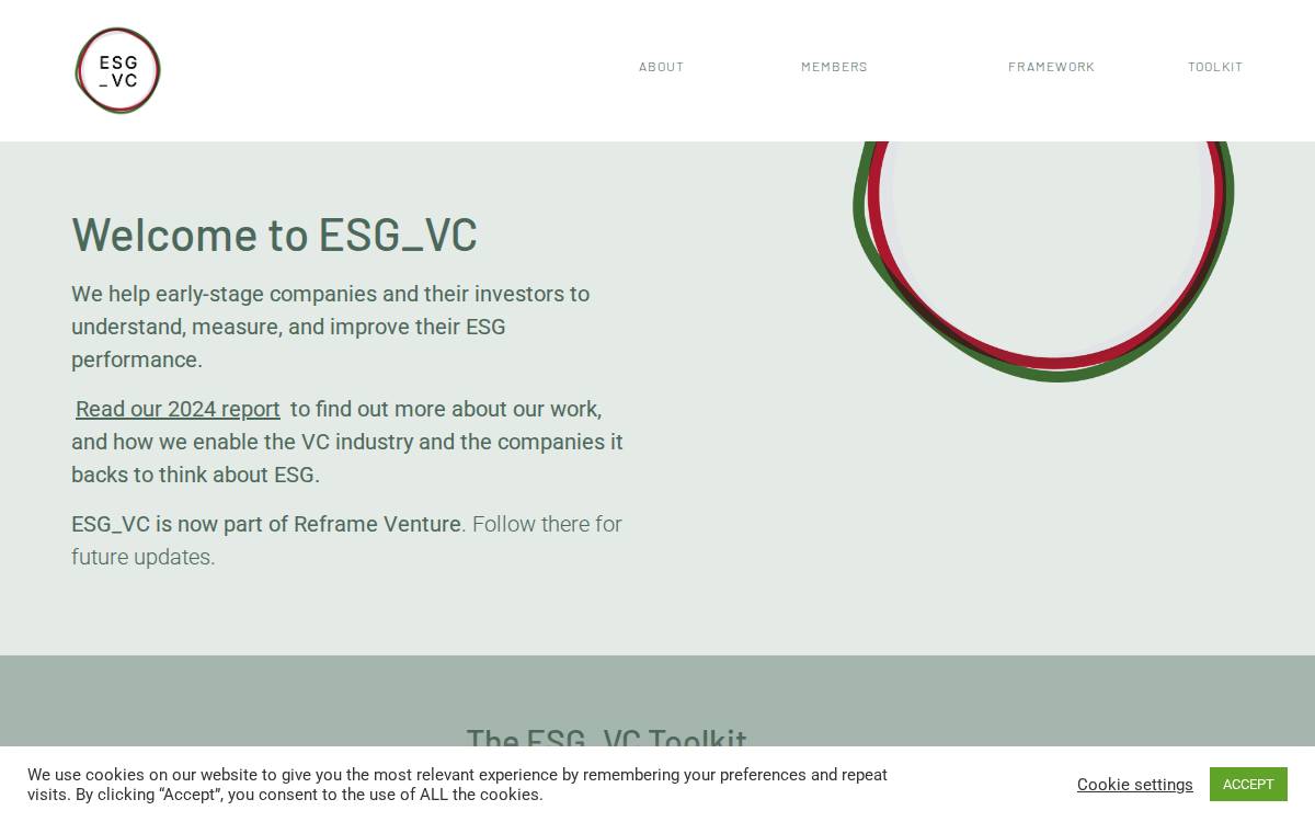 ESG_VC website preview