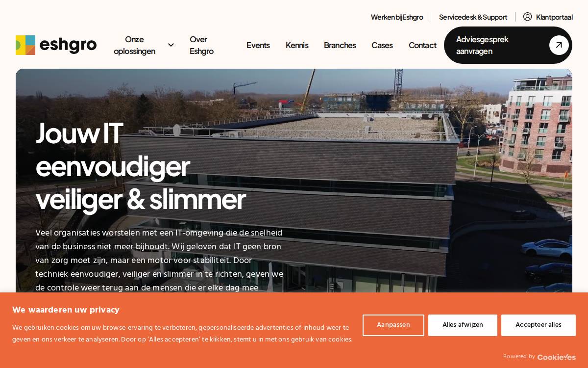Eshgro website preview