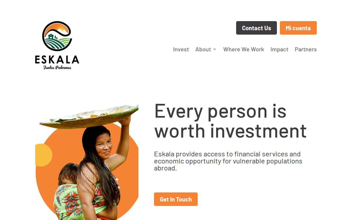 Eskala website preview