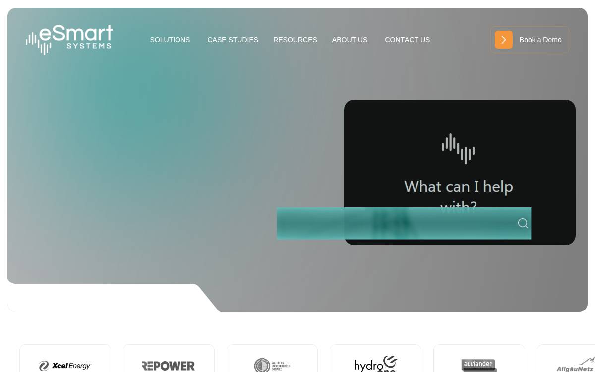 Esmartsystems website preview