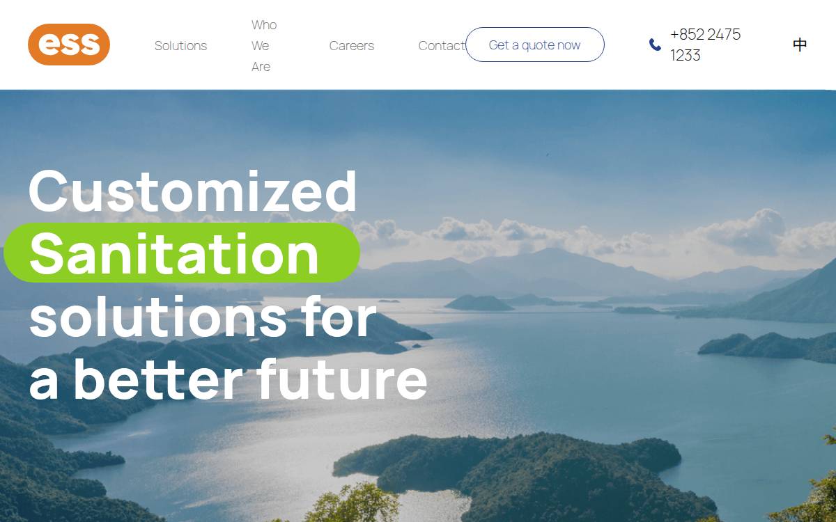 Essasia website preview