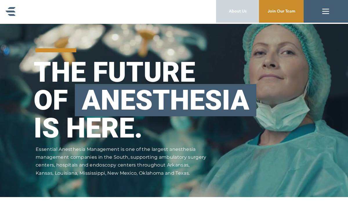 Essentialamg website preview