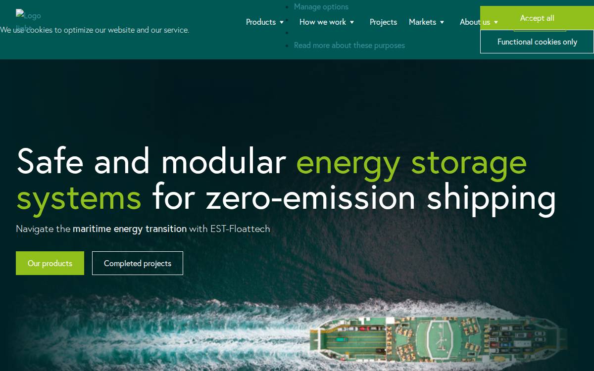 Est Floattech website preview