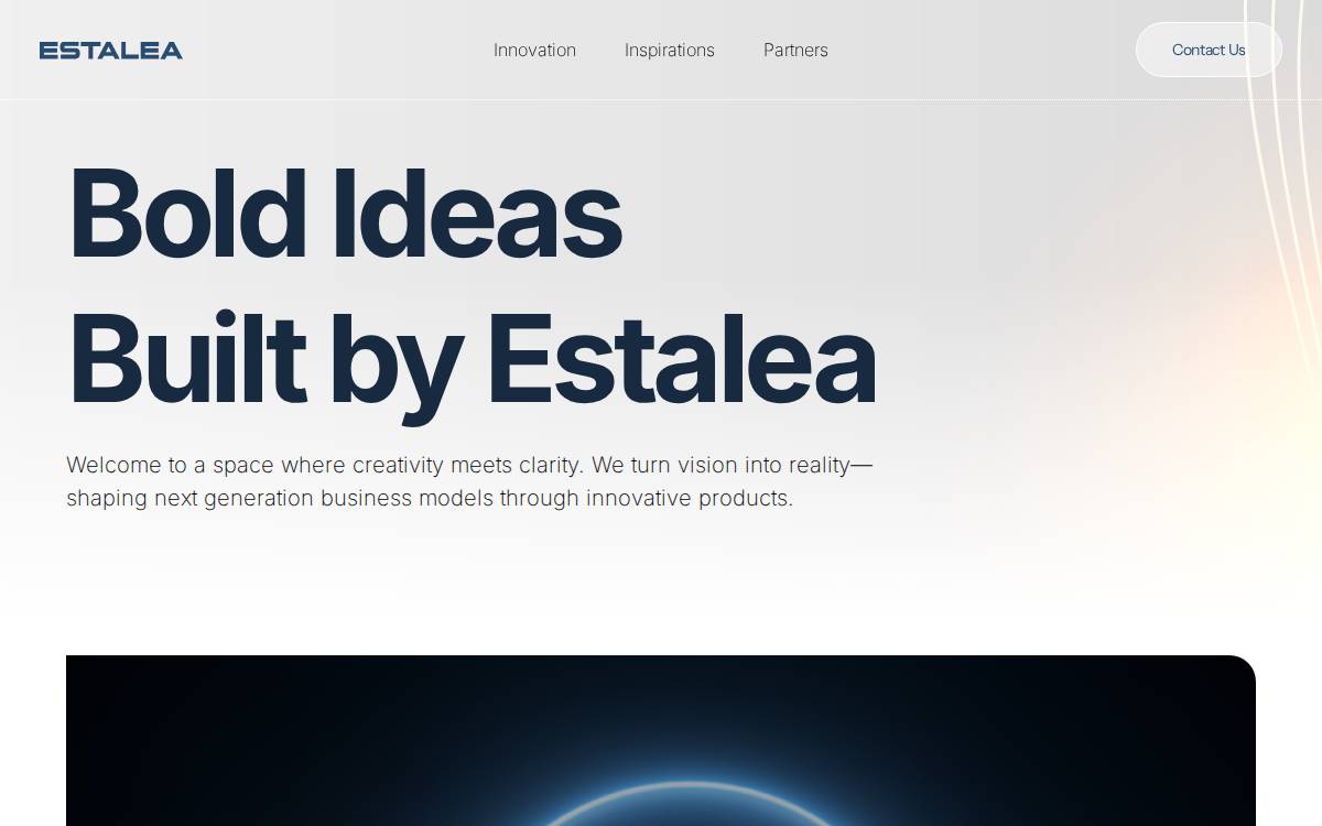 Estalea website preview