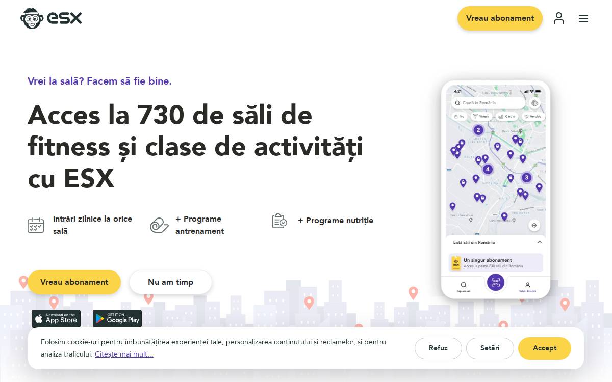ESX website preview