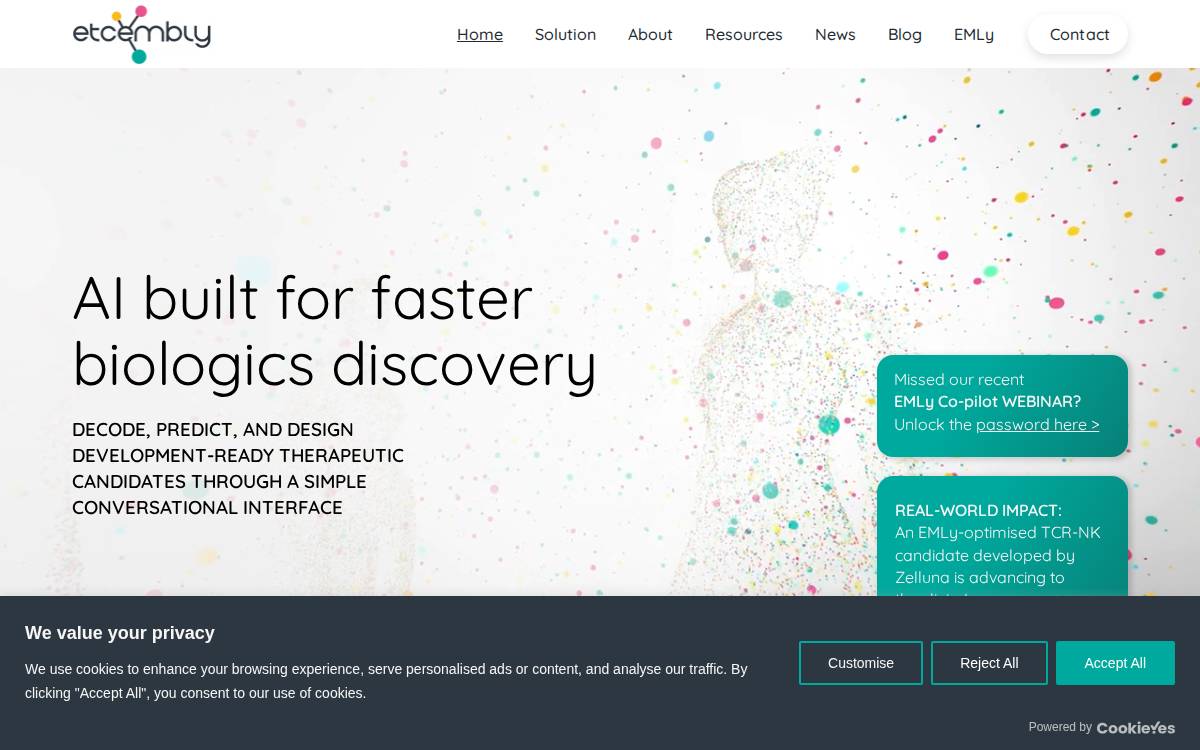 Etcembly website preview