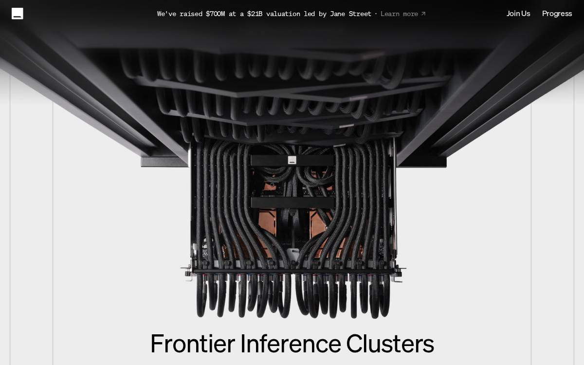 Etched AI website preview