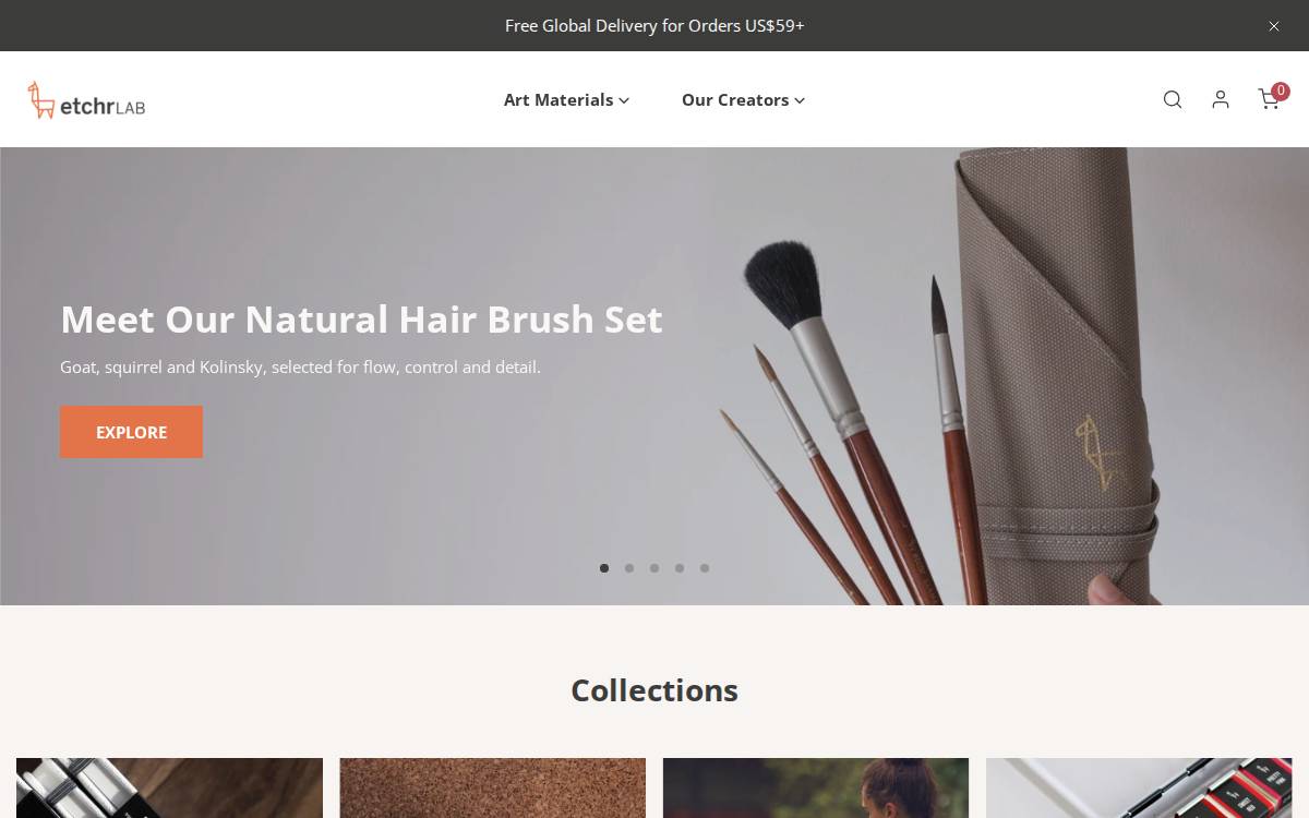 Etchrlab website preview