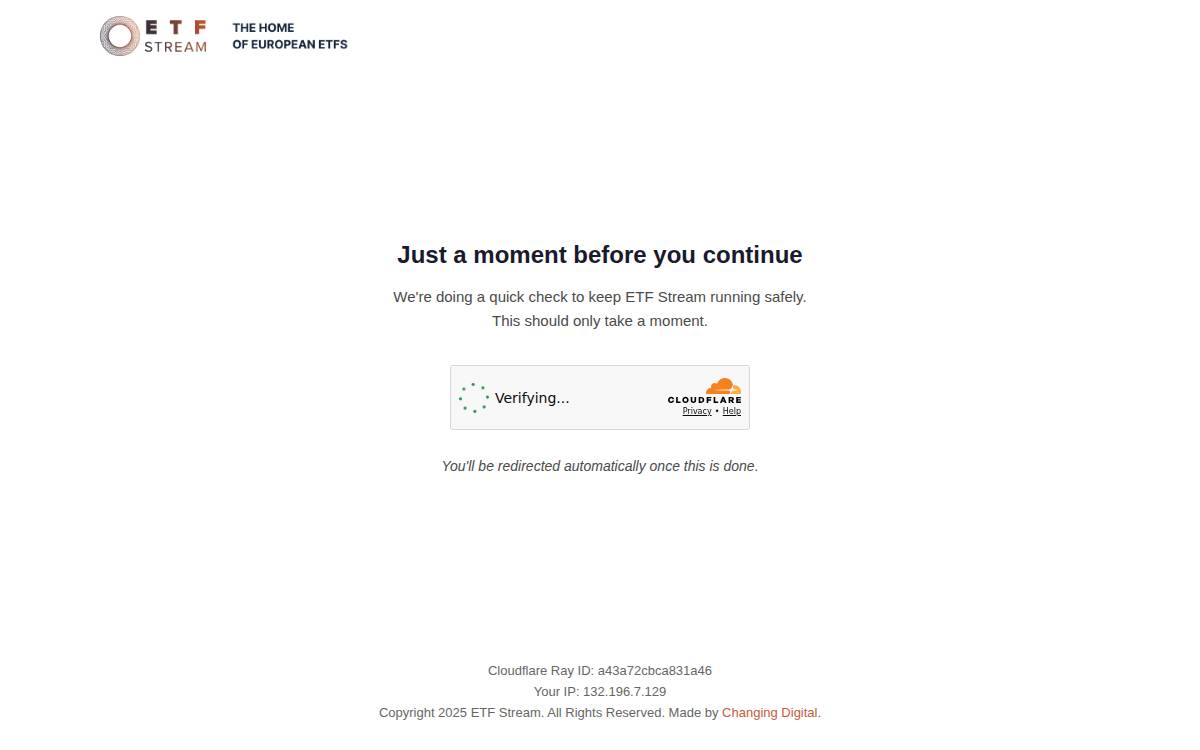 ETF Stream website preview