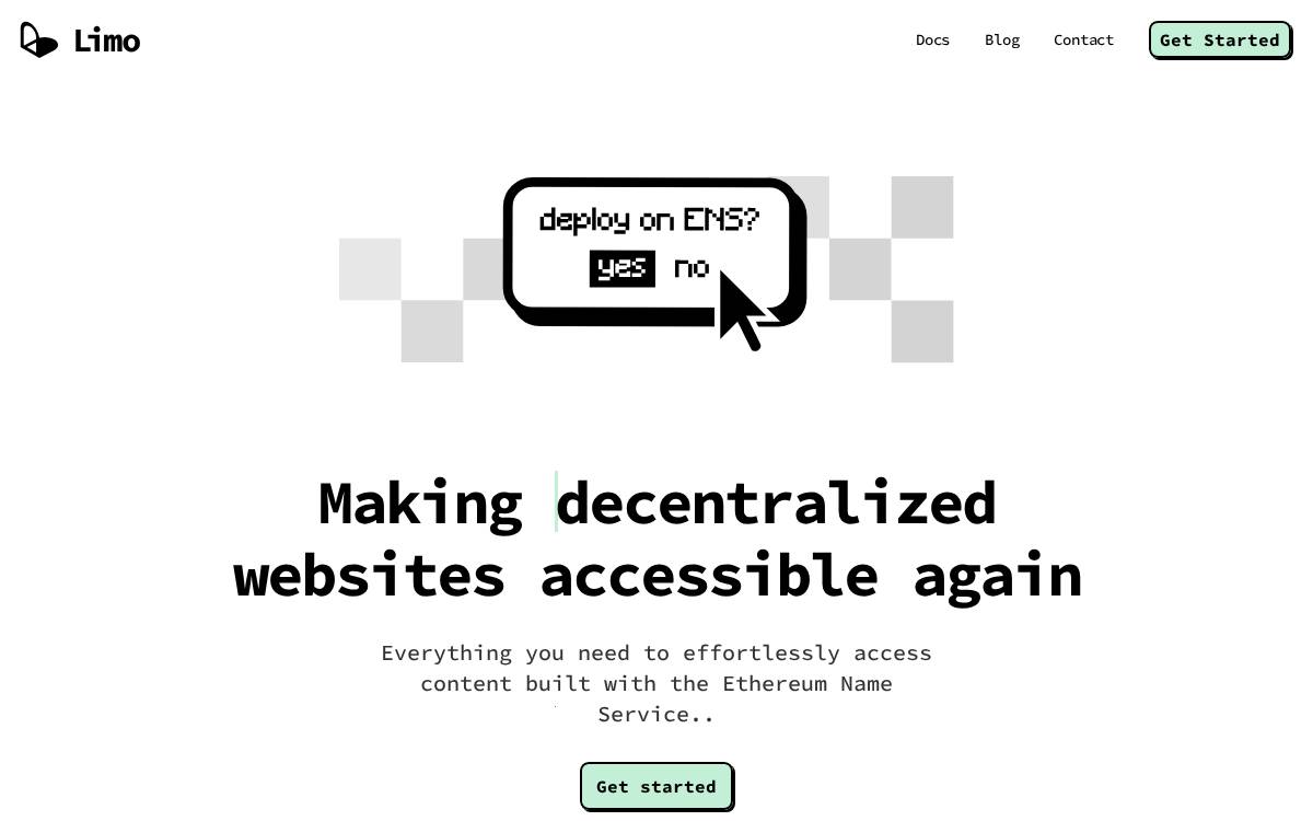 Eth website preview