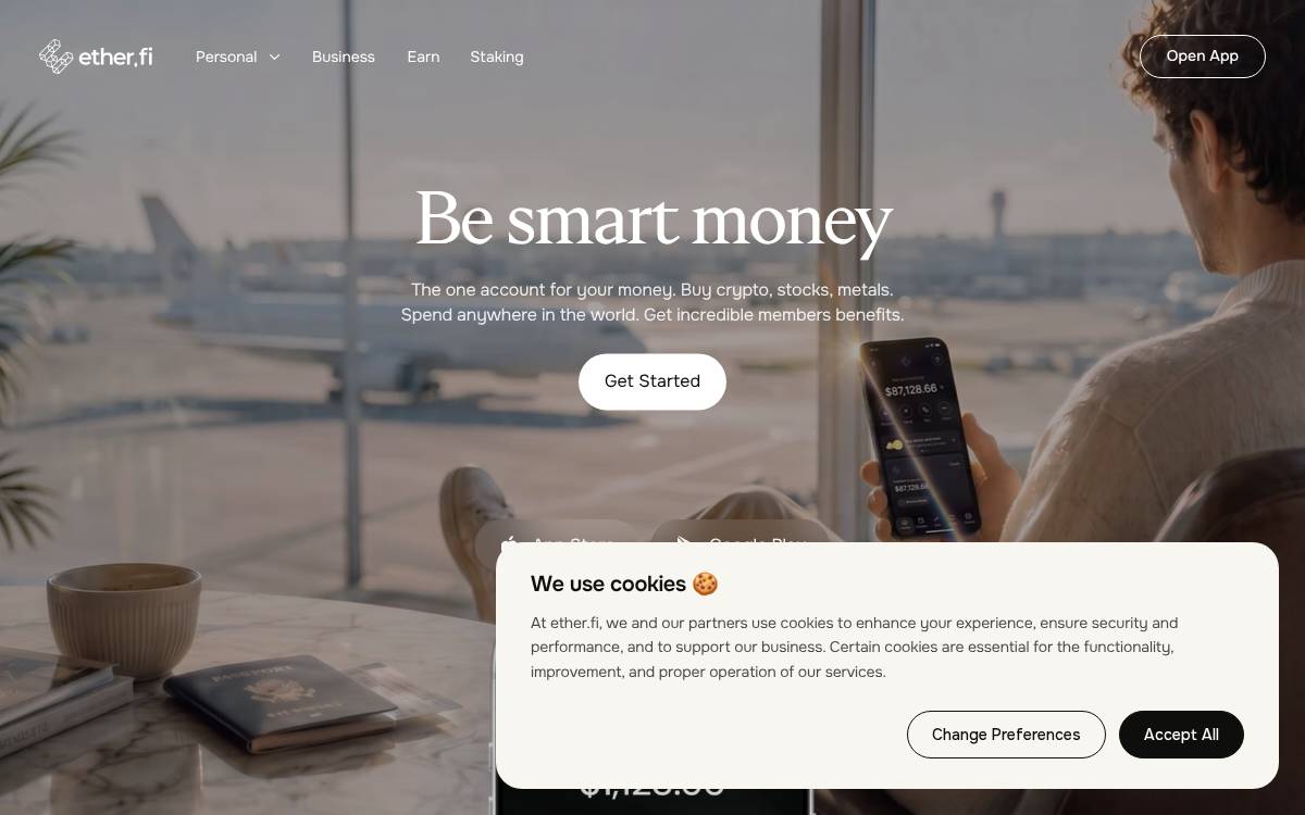 Etherfi Grand Cayman, Cayman Islands website preview