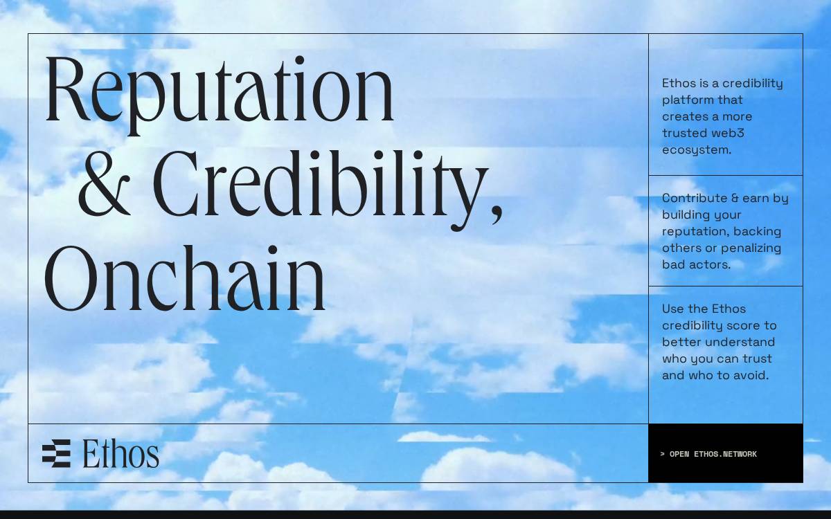 Ethos website preview