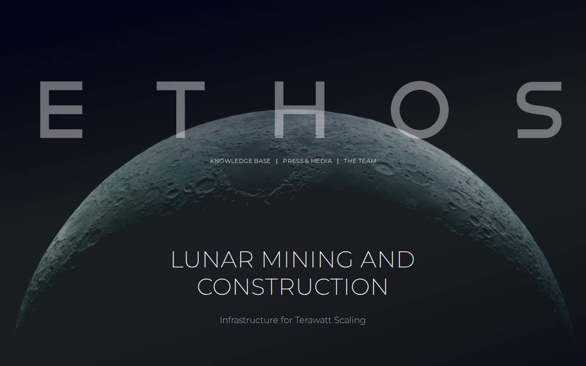 Ethos Space ↗︎ website preview