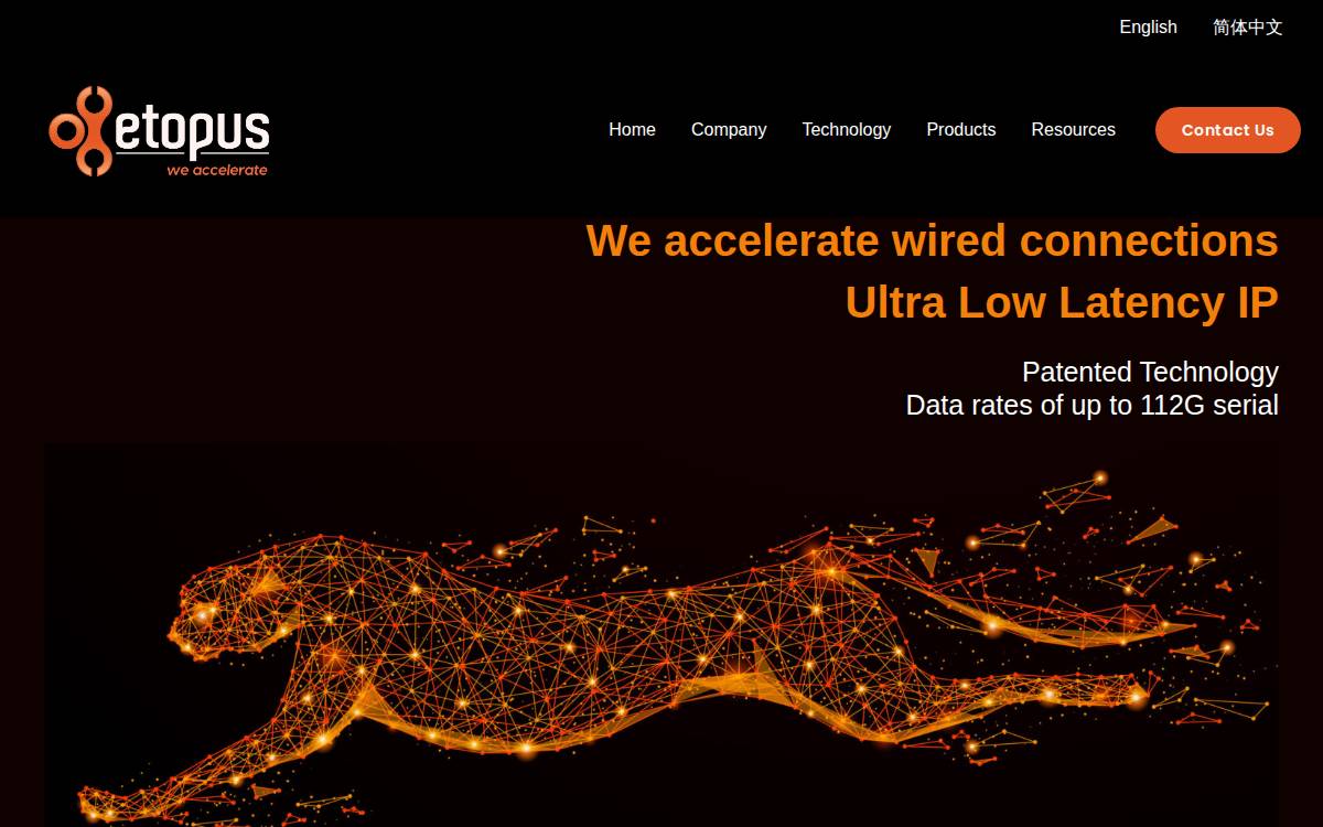 晟联科 (eTopus) website preview