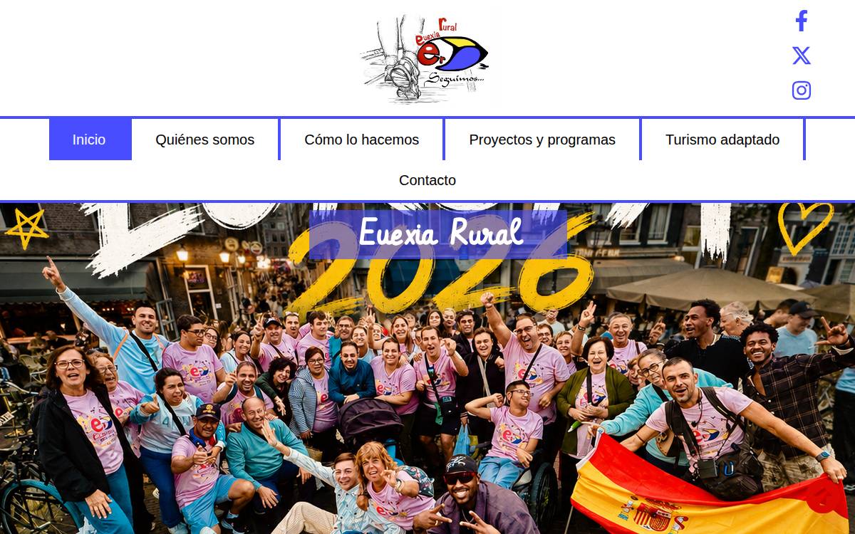 Euexia Rural website preview