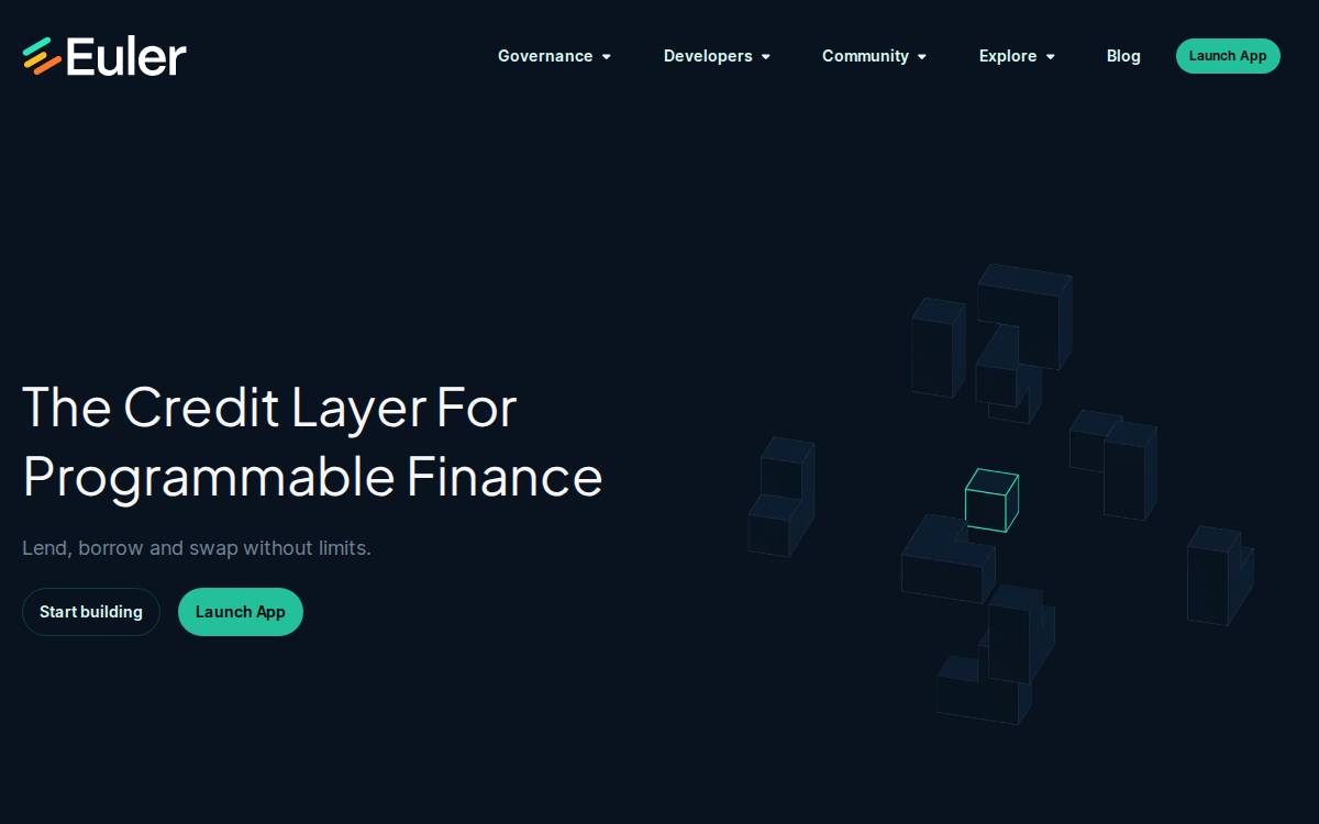 Euler Labs website preview