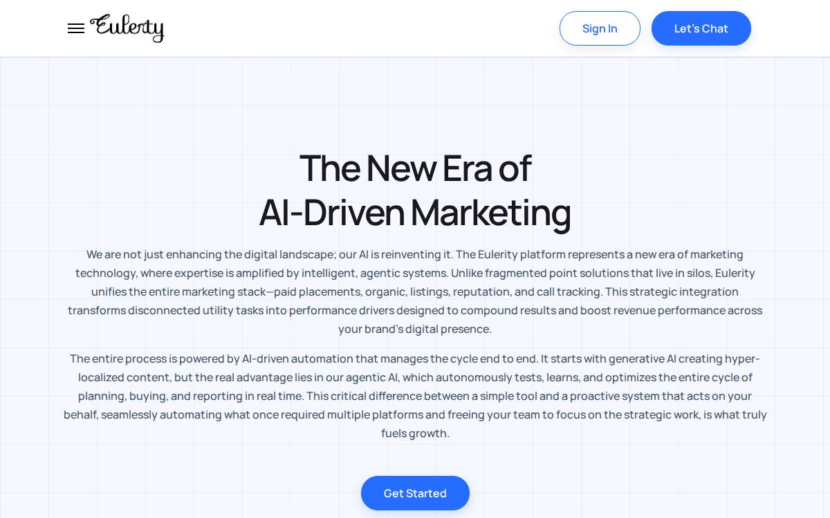 Eulerity website preview